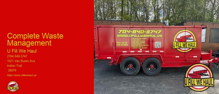 Waste Management Hauling Services