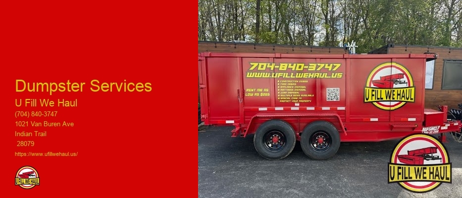 5 Yard Dumpster Rental