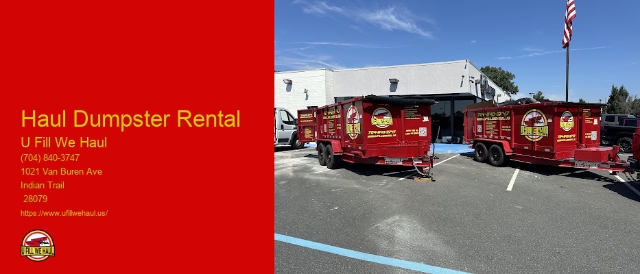 Dumpster Rental Prices Near Me